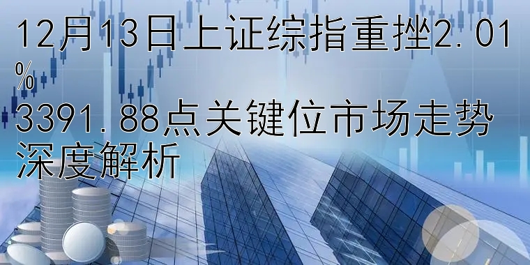 12月13日上证综指重挫2.01%  
3391.88点关键位市场走势深度解析